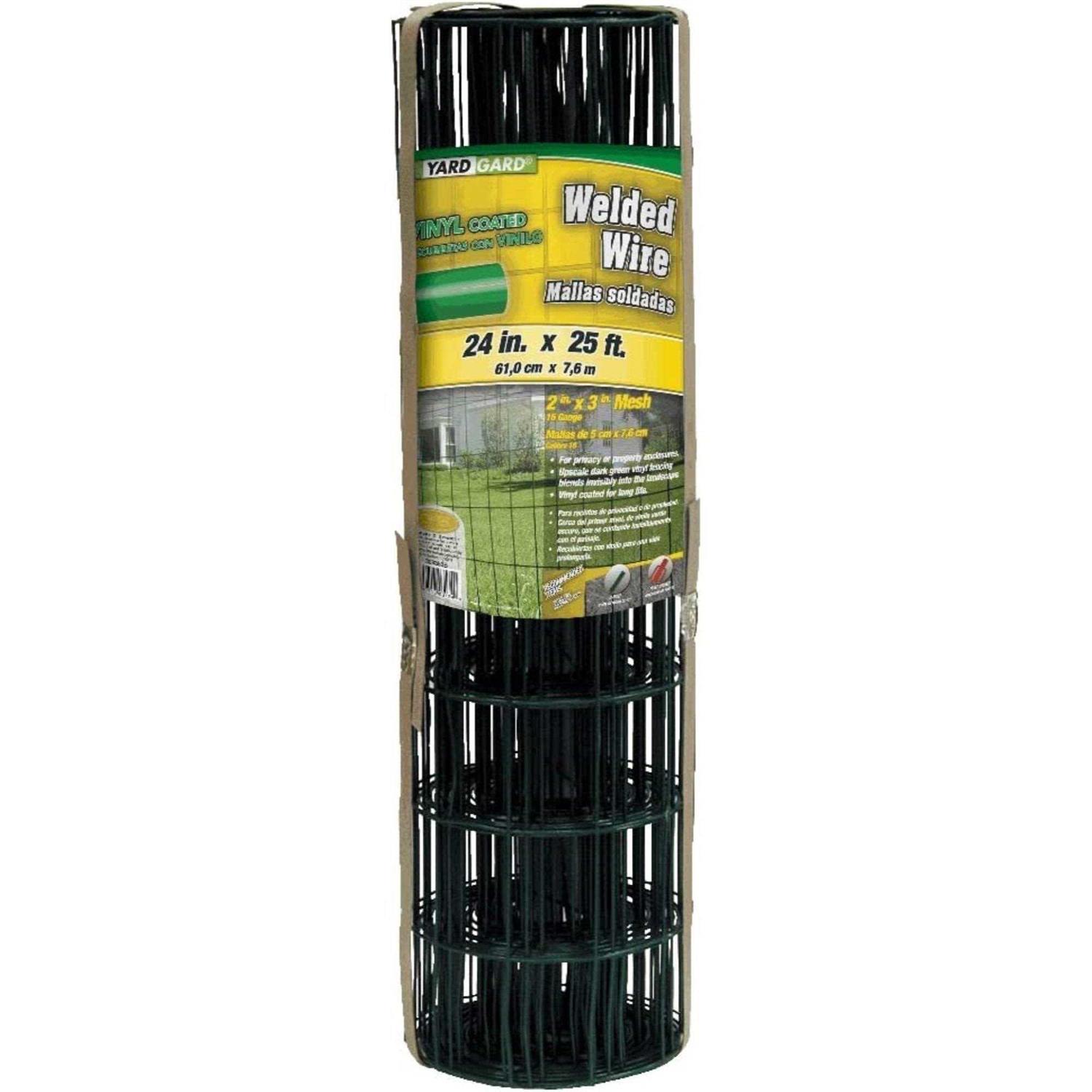 YARDGARD Welded Wire Fence Green PVC - Zenithce