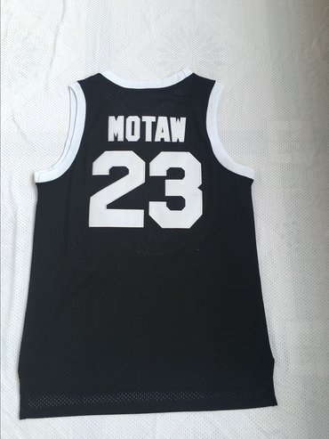 Tournament ShootOut 23 Motaw Black Throwback Movie Jersey - Zenithce