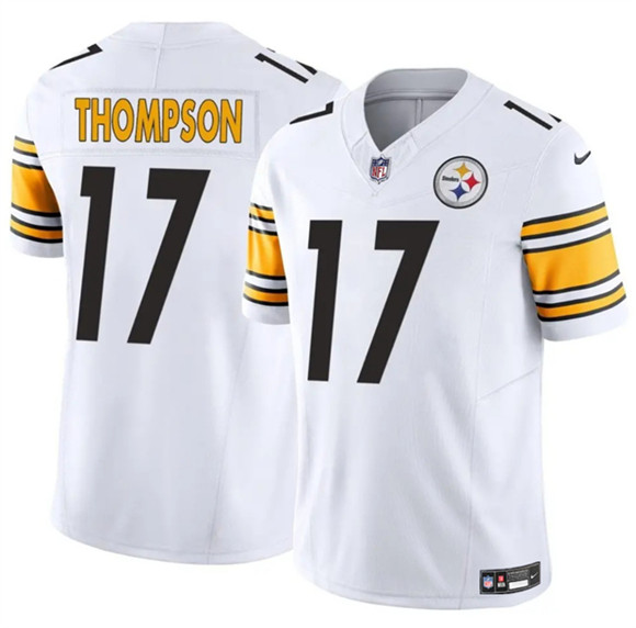 Pittsburgh Steelers #17 Skylar Thompson White 2025 F.U.S.E. Vapor Limited Football Stitched Jersey - Zenithce