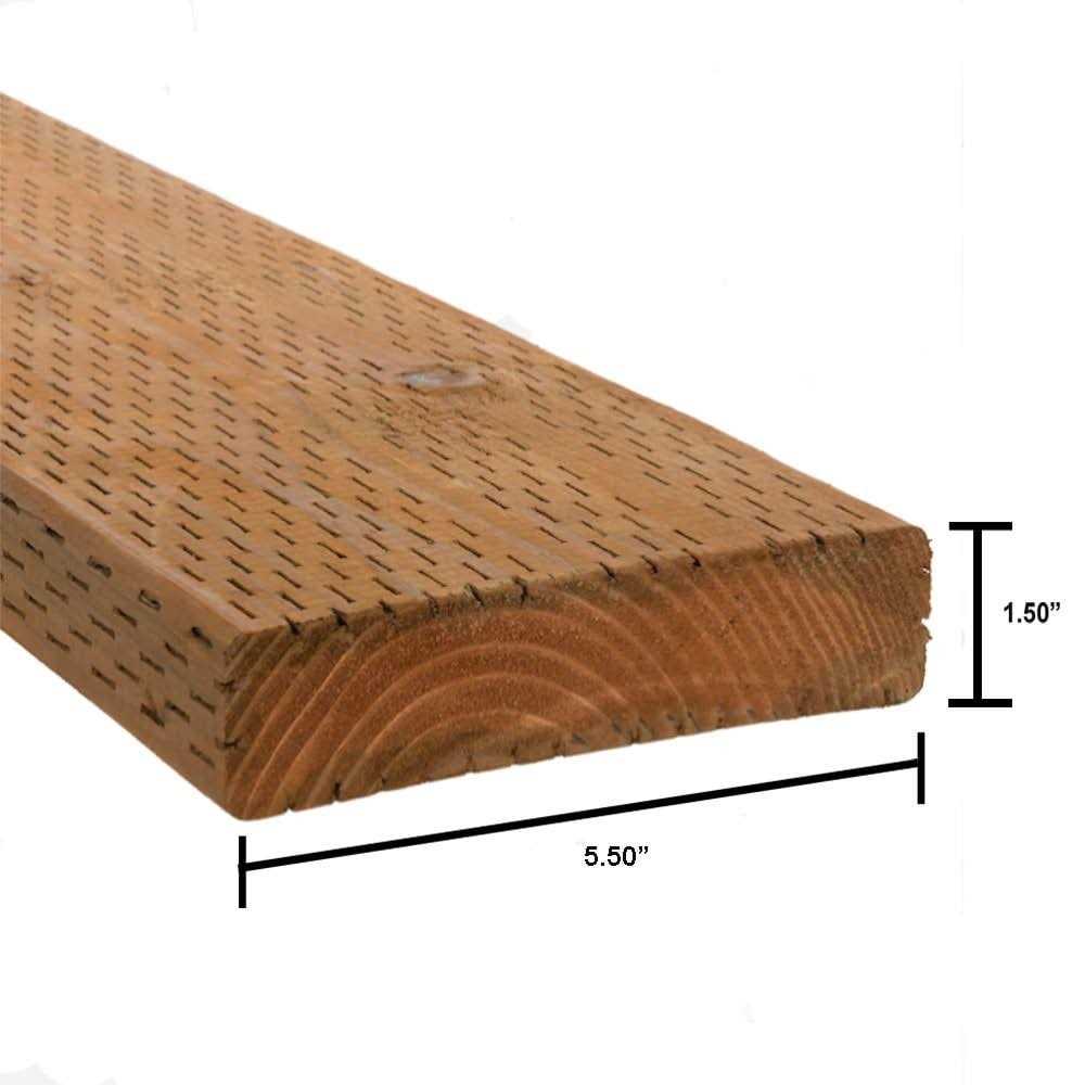 Unbranded 2-in x 6-in x #2 and Btr Hem Fir Pressure Treated Lumber H2064CASL0206 - Zenithce