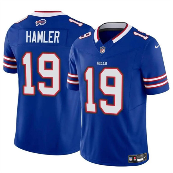 Buffalo Bills #19 KJ Hamler Blue 2024 F.U.S.E. Vapor Untouchable Limited Stitched Jersey - Zenithce