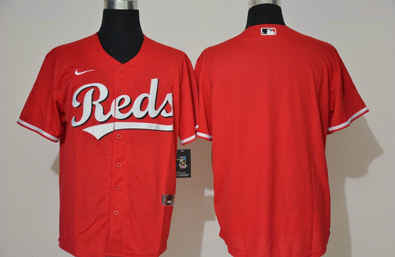 Cincinnati Reds Custom Red Cool Base Stitched Jersey - Zenithce
