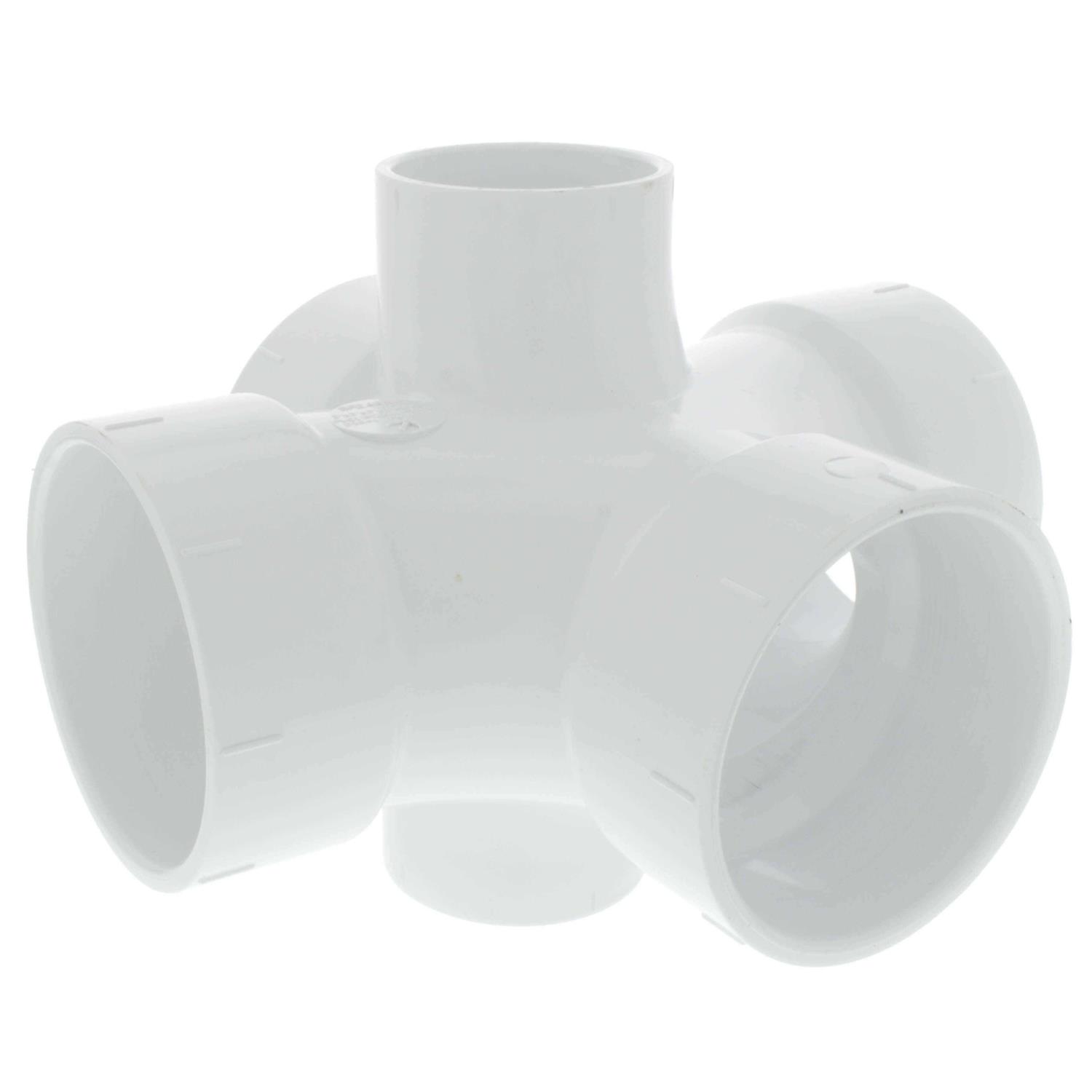 Spears P404 2 PVC DWV Sanitary Street Tee - Zenithce