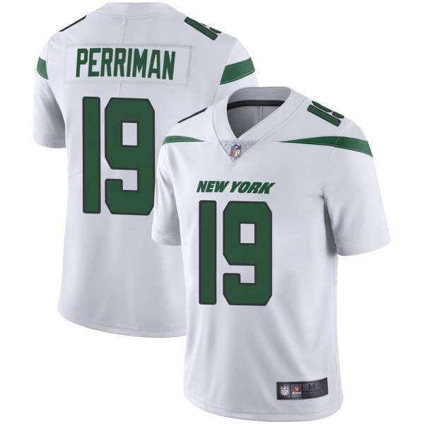 New York Jets #19 Breshad Perriman White Vapor Untouchable Limited Stitched Jersey - Zenithce