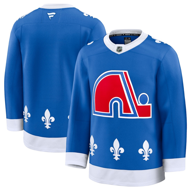 Colorado Avalanche Blank Blue 2025 Alternate Stitched Jersey - Zenithce
