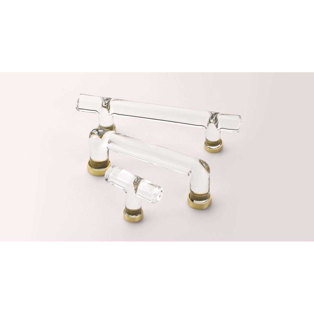 Emtek 3 Silver Carbon Fiber Bar Pull 86385US26 - Zenithce