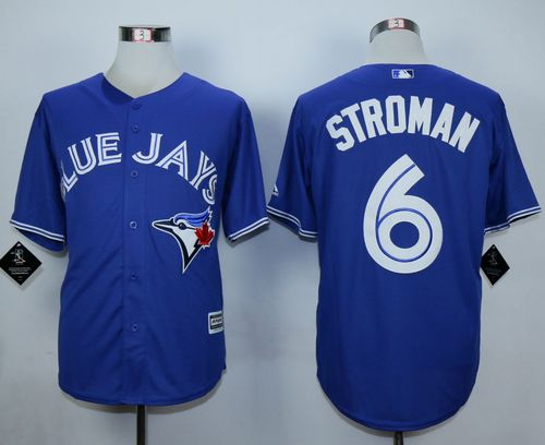 Blue Jays #6 Marcus Stroman Blue New Cool Base Stitched Jersey - Zenithce