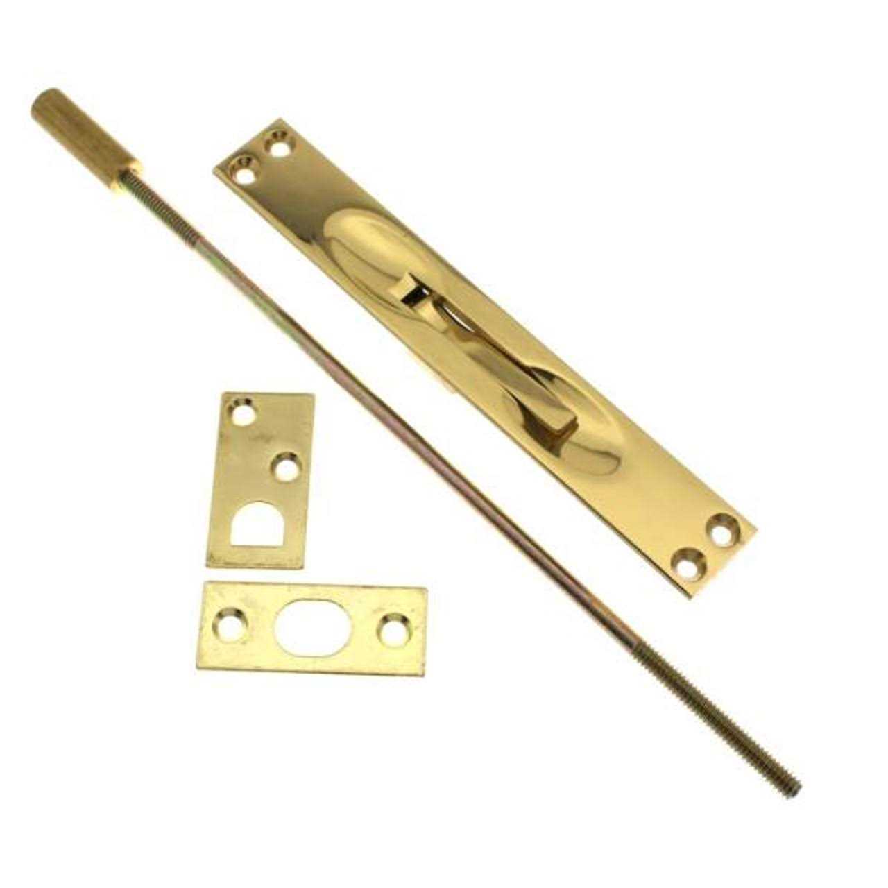 idh by St. Simons Solid Brass Extension Flush Bolt - Zenithce