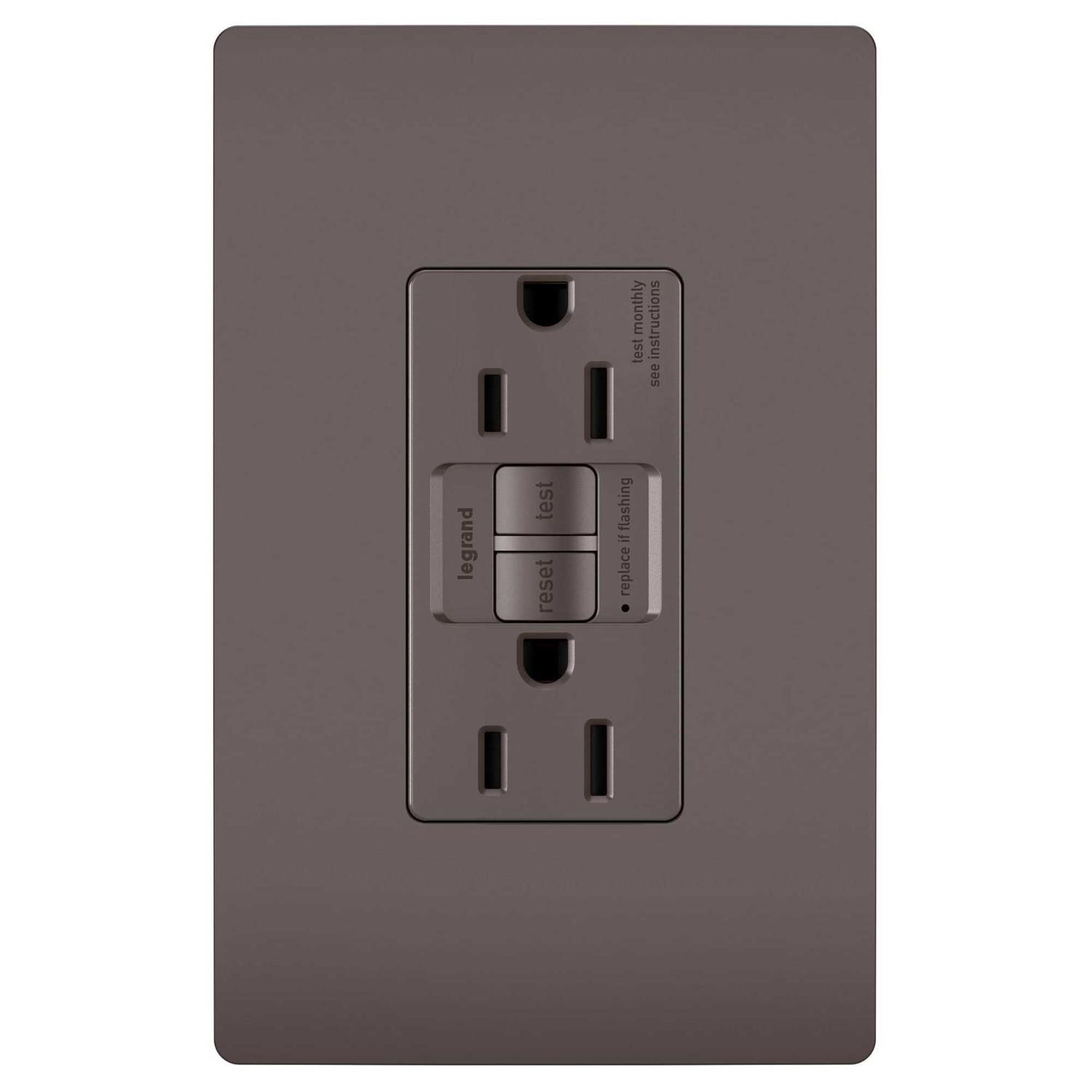Legrand 15A Tamper-Resistant Self-Test GFCI 1597TR - Zenithce