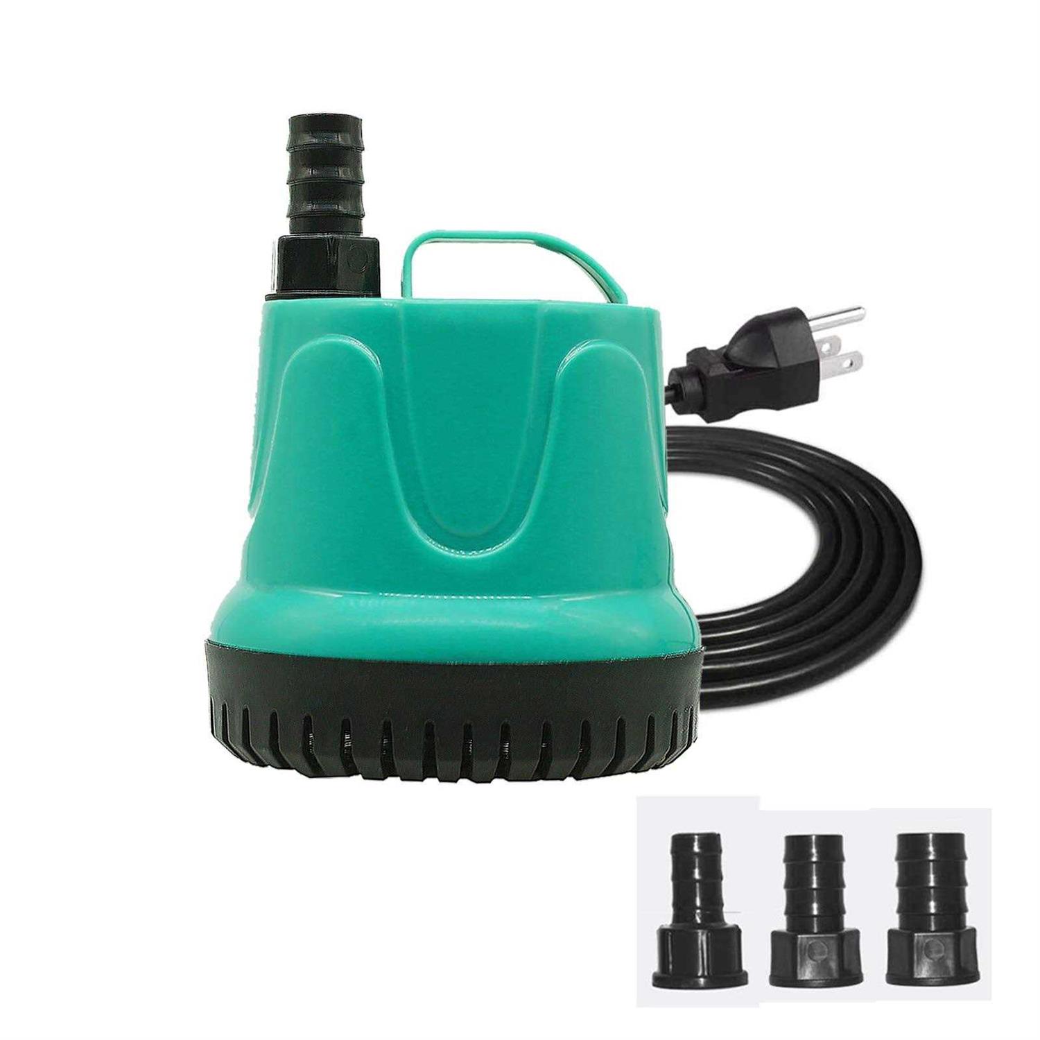 Upettools Submersible Water Pump Ultra Silence Circulation Multifunctional Water Pump with Handle for Pond - Zenithce