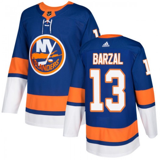 New York Islanders #13 Mathew Barzal Royal Stitched Adidas Jersey - Zenithce