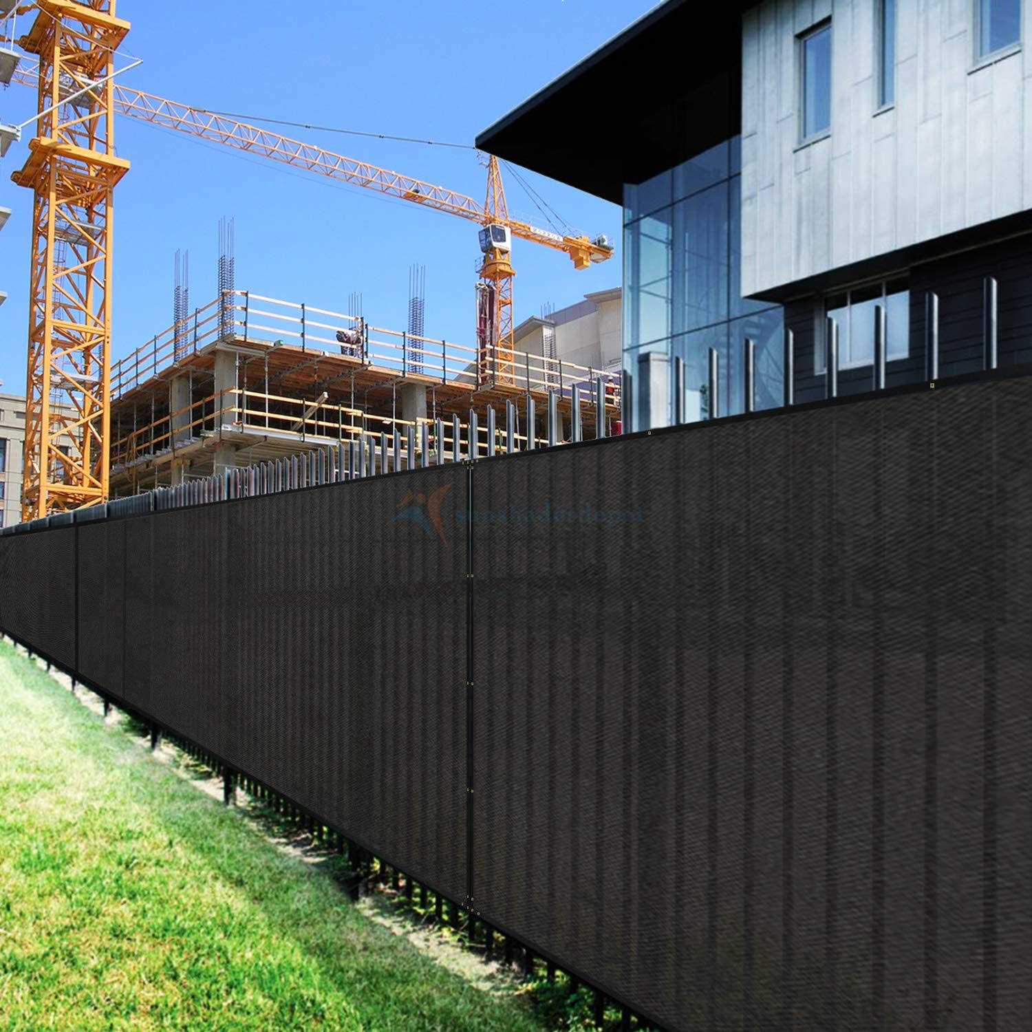 TANg 3 x Residential commercial Privacy Deck Fence Privacy Screen 200 gSM Weather Resistant Outdoor Protection Fencing - Zenithce