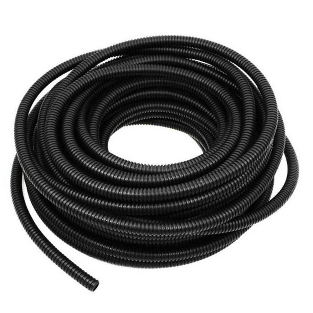 Esupport 20 Feet Split Loom Wire Flexible Tubing Conduit Hose - Zenithce