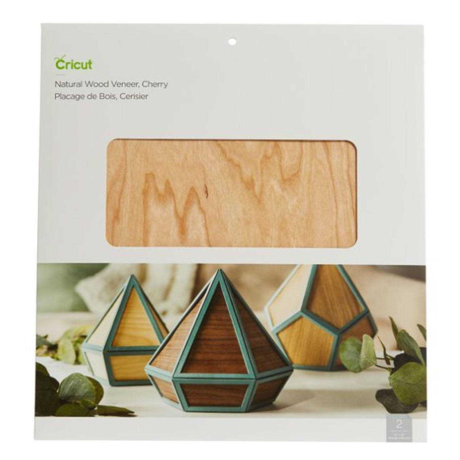 Cricut Natural Wood Veneers Bundle and Walnut - Zenithce