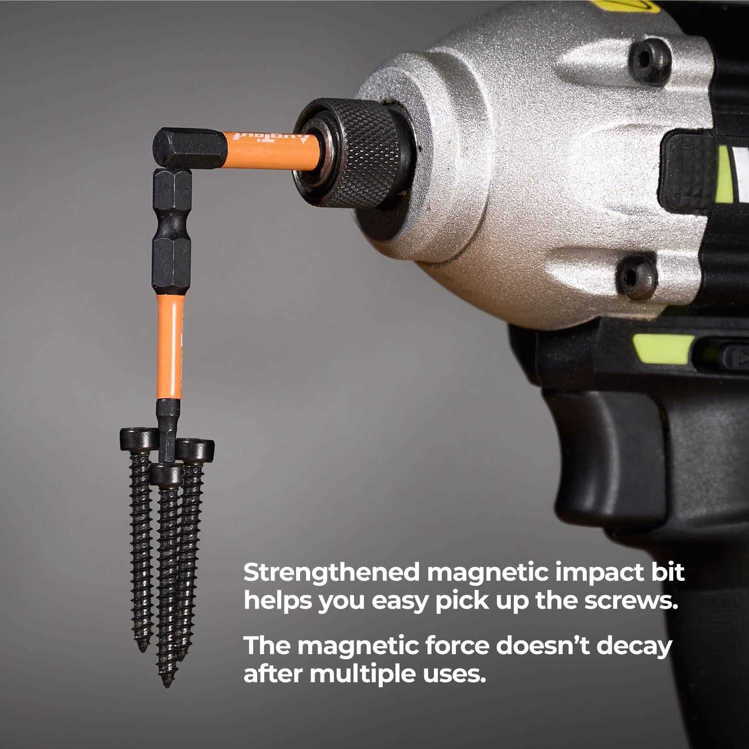 toolant Impact Hex Head Allen Wrench Drill Bits Set - Zenithce
