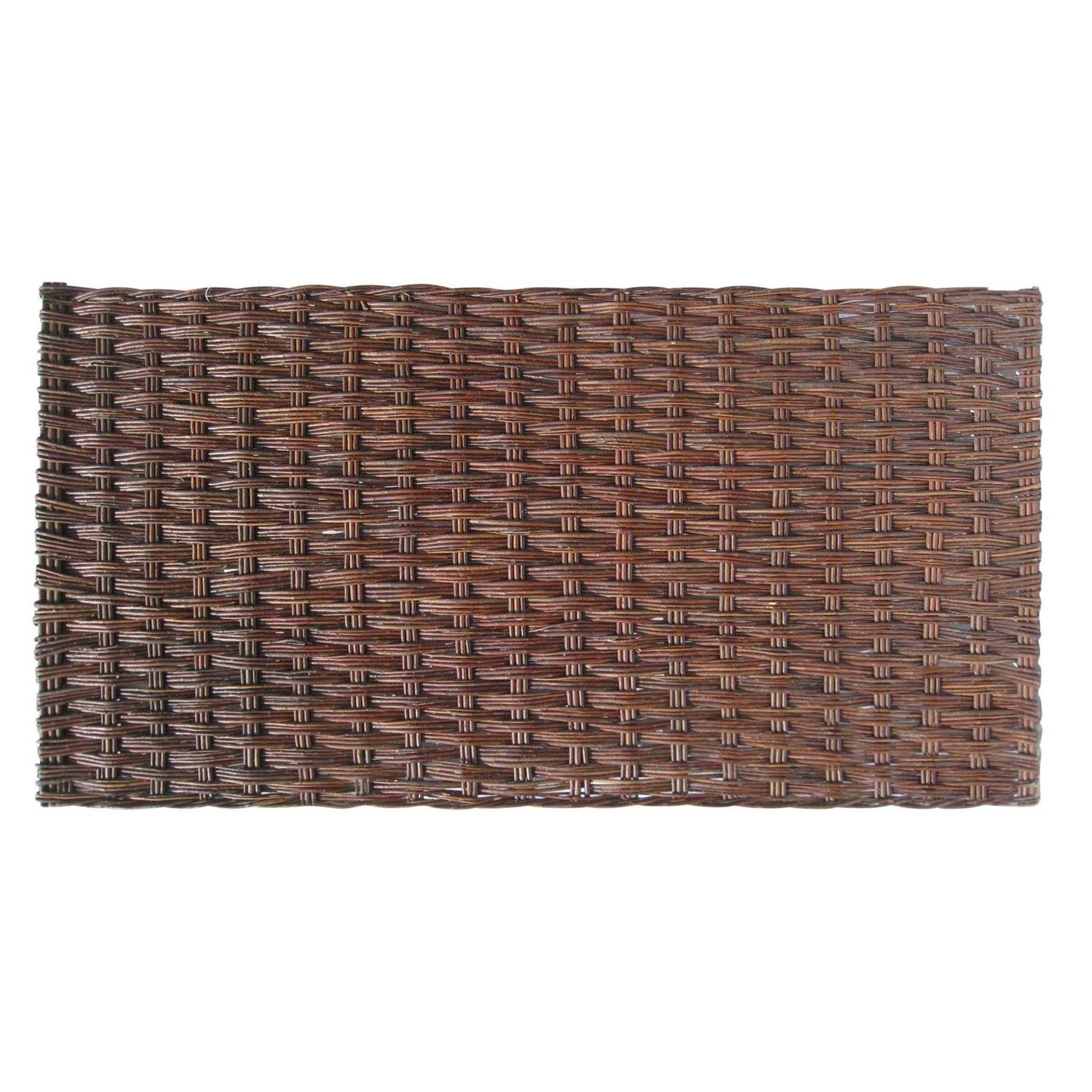 Woven Hurdle Wood Fence Panel MGP - Zenithce