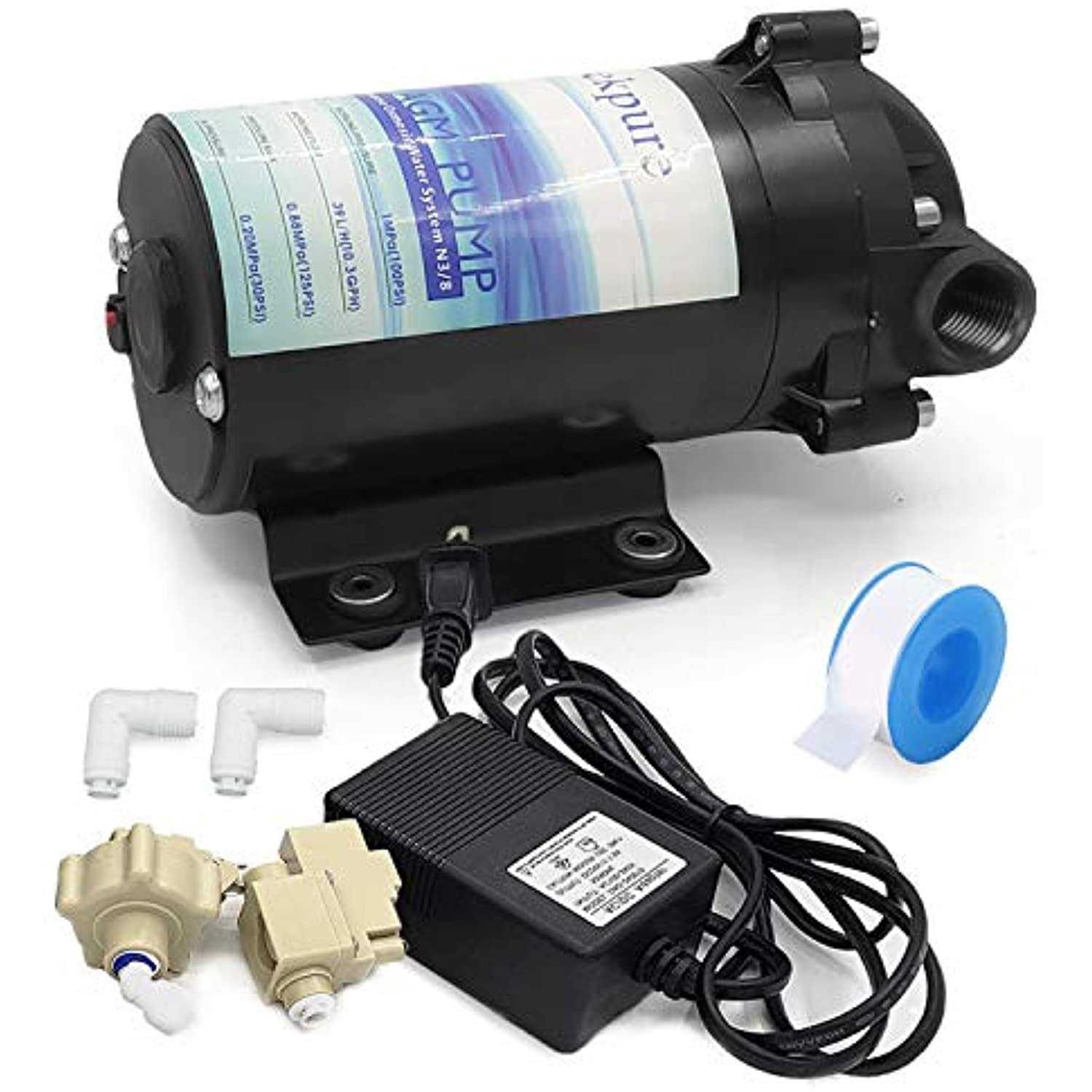 Geekpure 4 Stage Portable Aquarium Reverse Osmosis Drinking Water Filtration System 100 Gpd - Zenithce