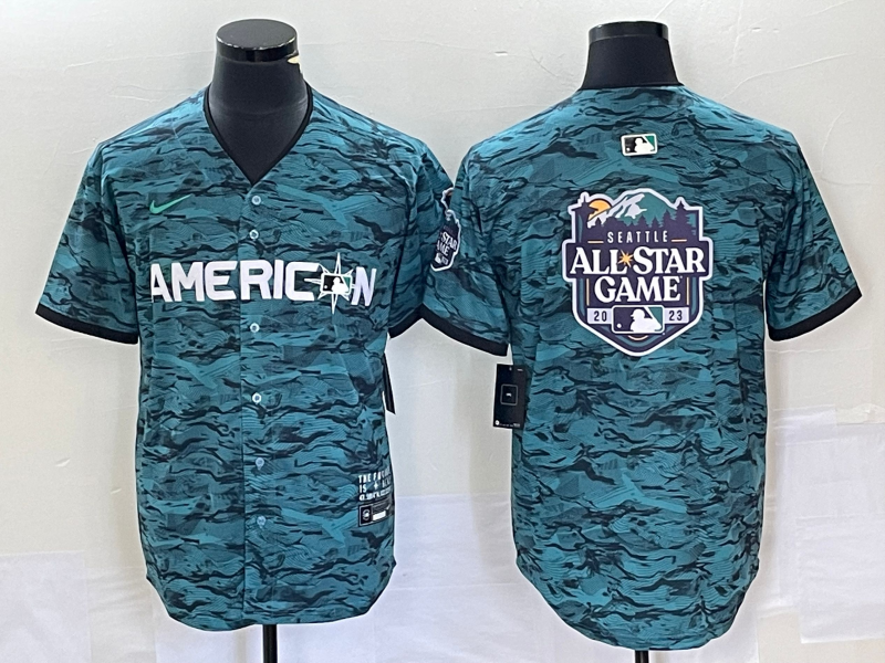 2023 All-Star Teal Big Logo Stitched Jersey - Zenithce
