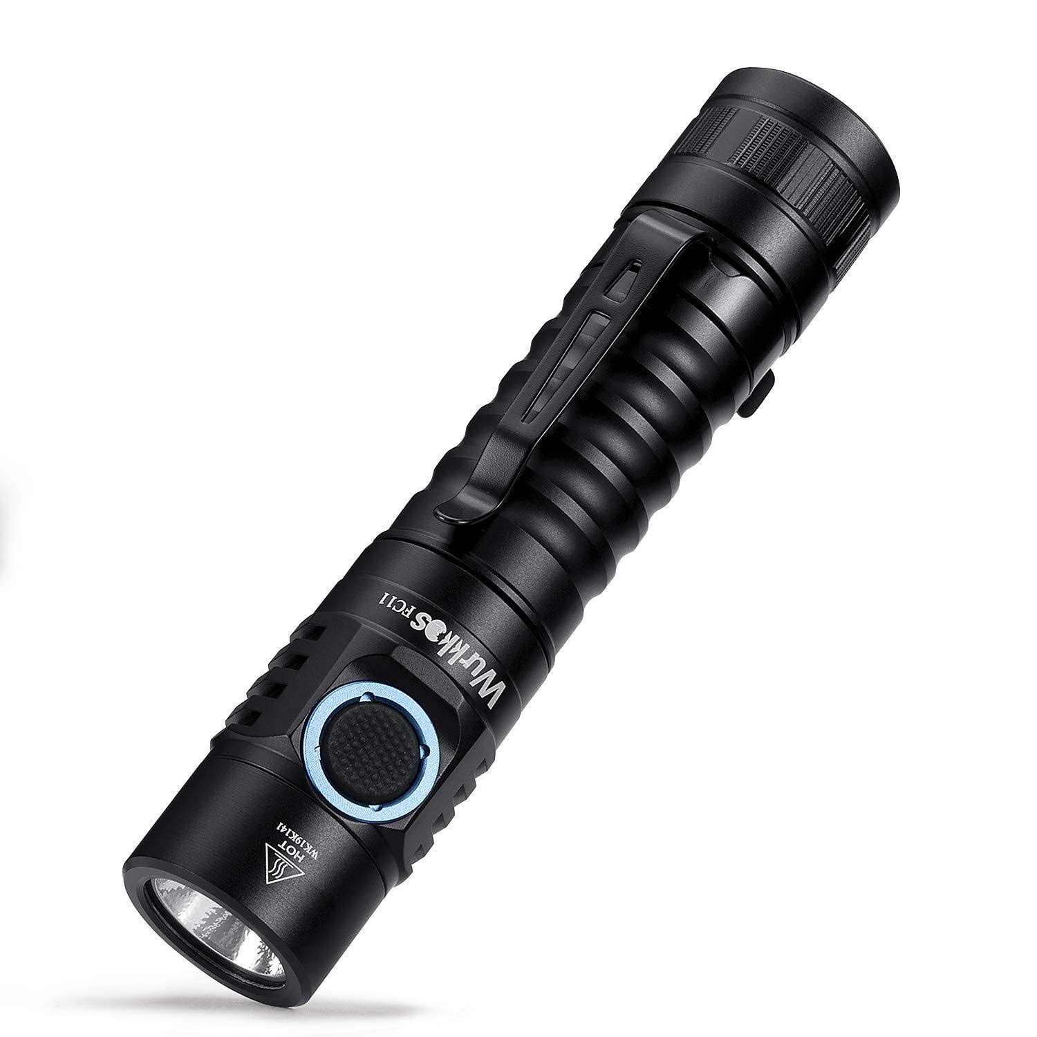 Wurkkos FC11 Rechargeable LED Flashlights Max 1300Lumen High 90CRI EDC USB C Charge,IP67 Waterproof - Zenithce