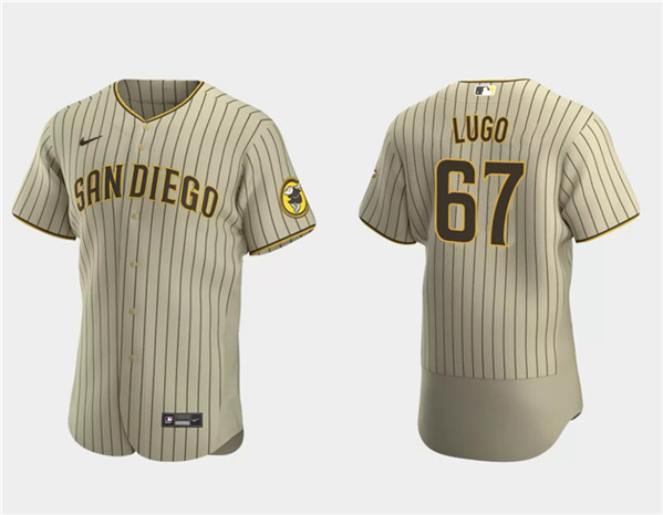 San Diego Padres #67 Seth Lugo Tan Flex Base Stitched Jersey - Zenithce
