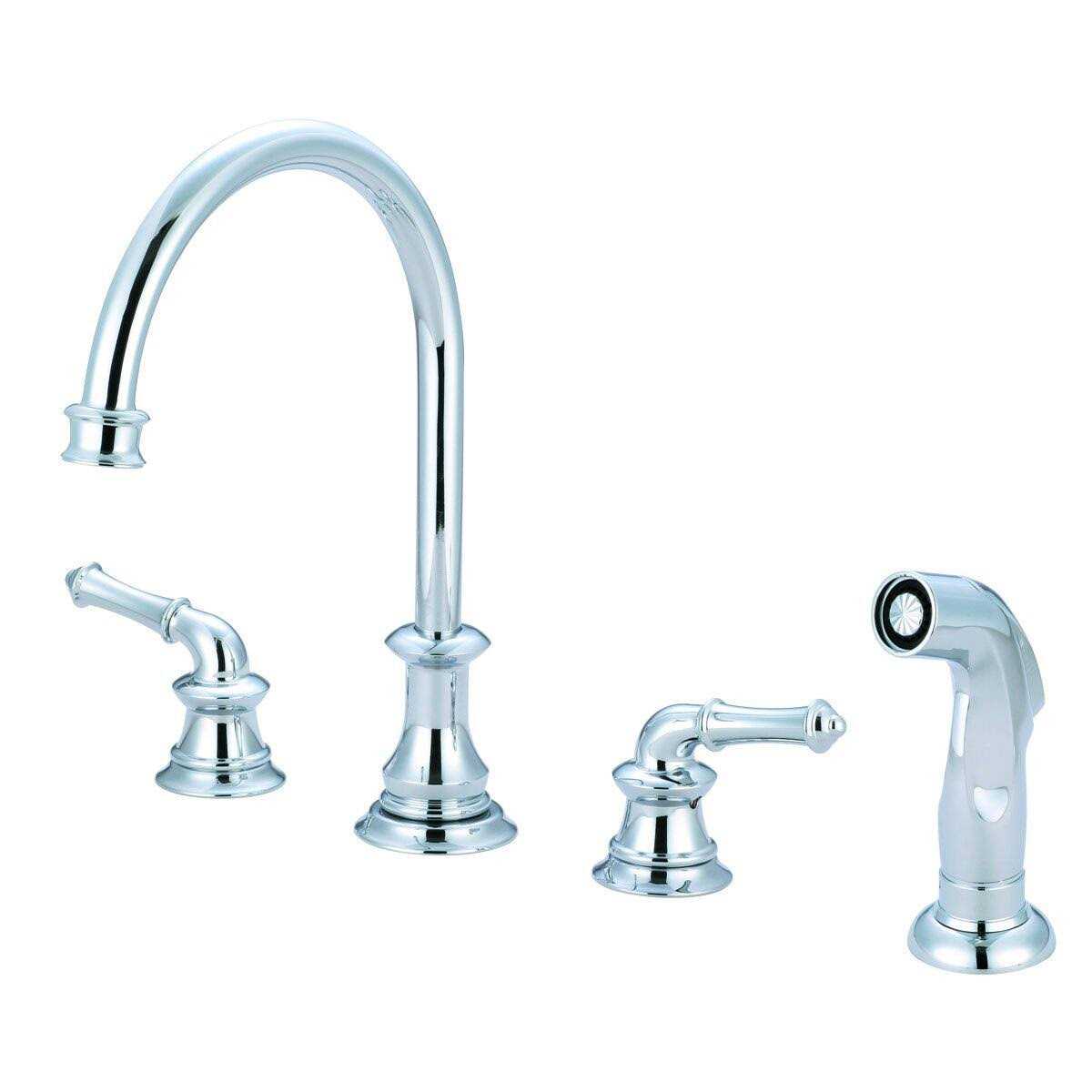 Pioneer 2DM201 Del Mar Widespread Two Handle Kitchen Faucet - Zenithce