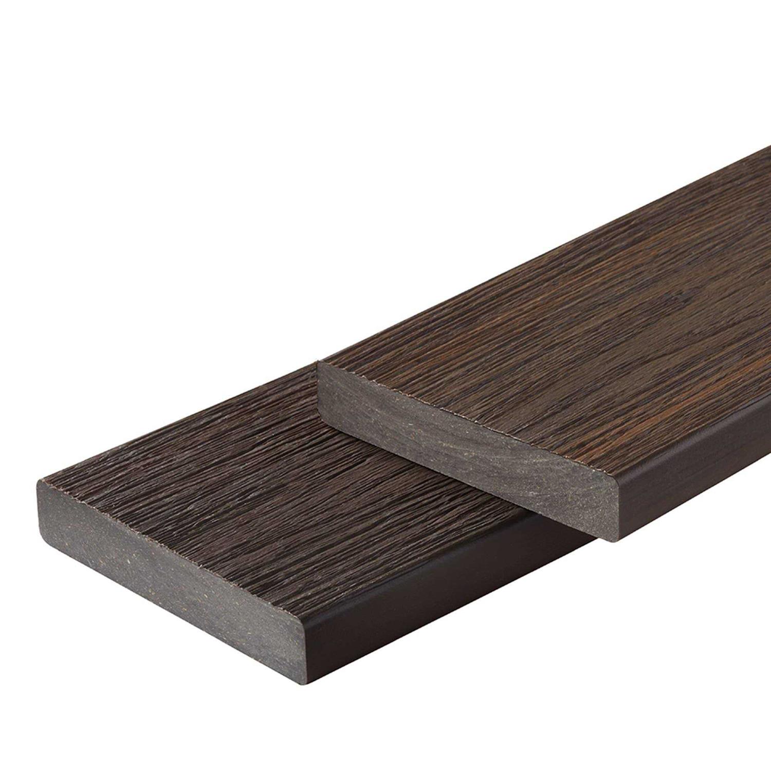 Fortress Infinity IS 1 in. x 6 in. x 8 ft Grey Composite Deck Boards - Zenithce
