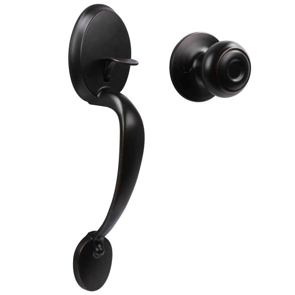 Defiant Wilmington Door Handleset with Hartford Knob - Zenithce