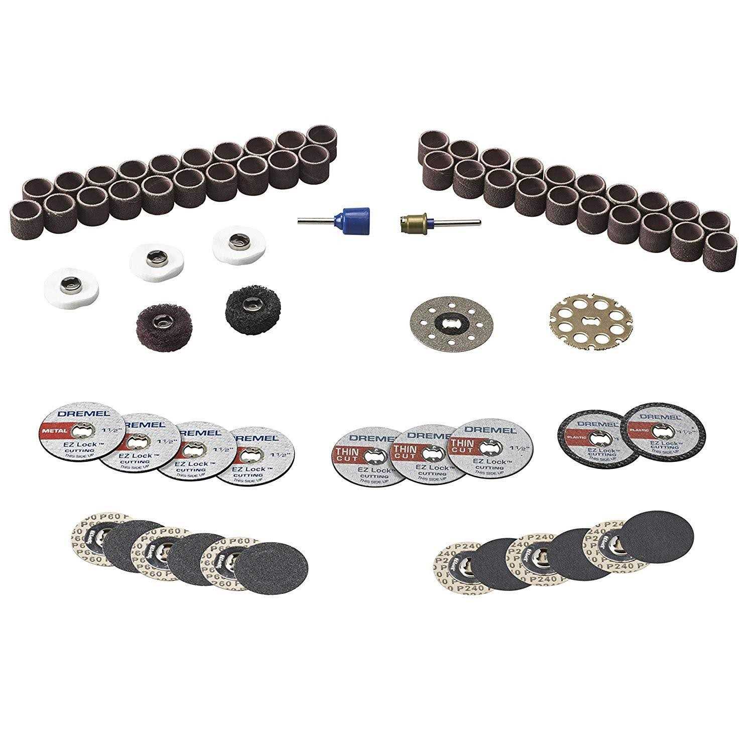 Dremel EZ725 70-Piece EZ All Purpose Accessory Storage Kit - Zenithce