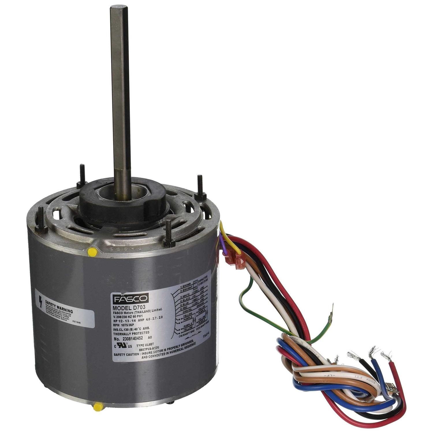 Fasco D632 Motor 1/45 HP - Zenithce