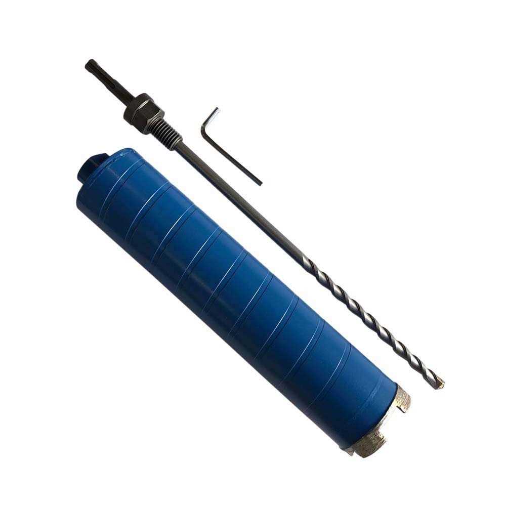 Diamond Drill Bits Set, 10 Pcs Diamond Saw Set, Glass Drill Bit for Ceramic Tile Porcelain Marble Granite Bottles, Silver - Zenithce