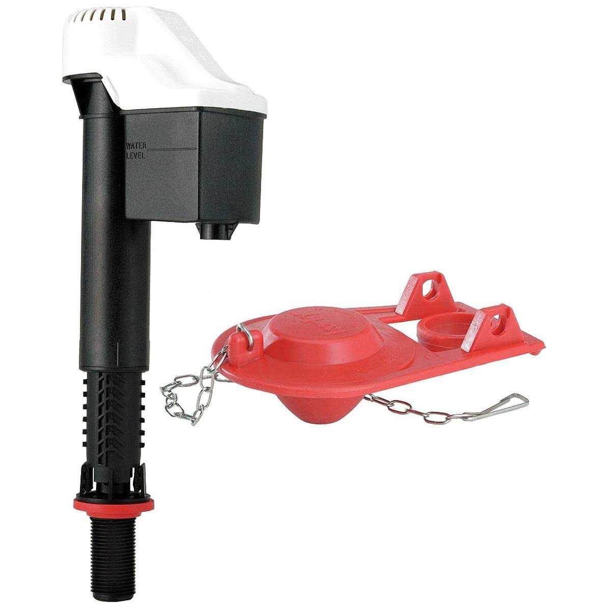 Korky QuietFILL Fill Valve and Flapper Kit - Zenithce