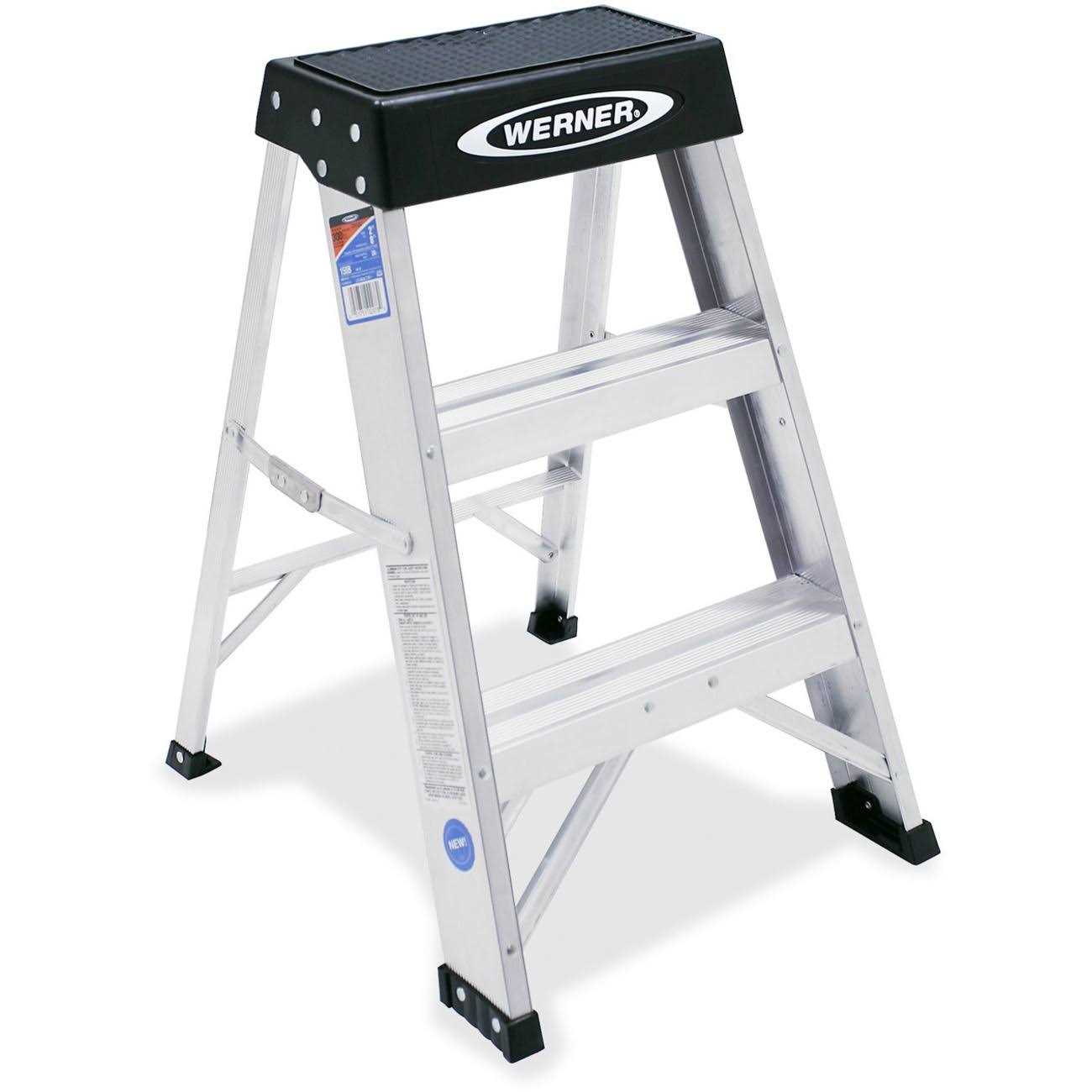 Werner 12 ft. Type IA Aluminum Straight Ladder D1512-1 - Zenithce