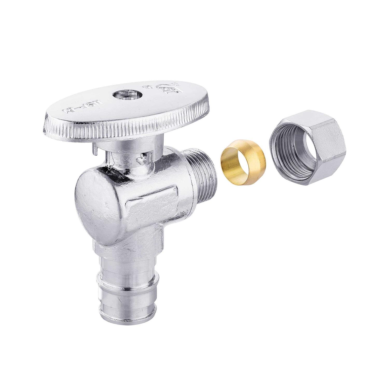 EFIELD Pex Brass Full Port Shut-off Ball Valve for Hot and Cold Water - Zenithce