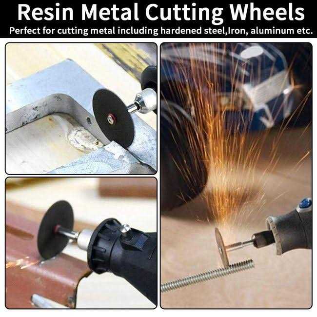 Cutting Wheel Set for Dremel Rotary Tool HSS Circular Saw Blades - Zenithce