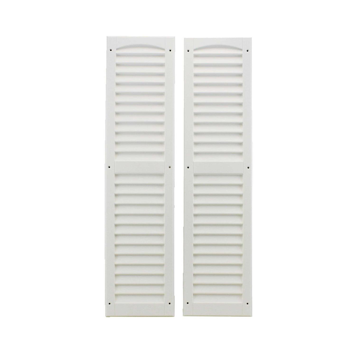 Shed Windows and More Louvered Shed Shutter or Playhouse Shutter 9 inch X - Zenithce
