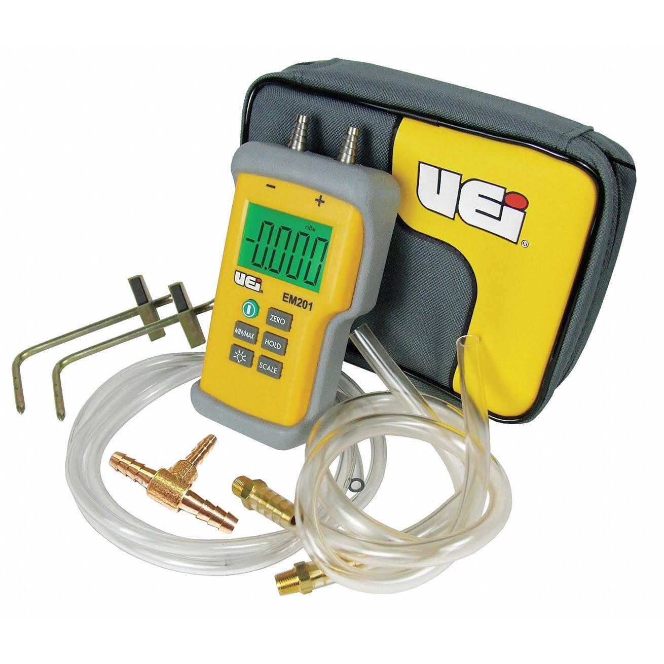 UEi EM201B Dual Differential Manometer - Zenithce