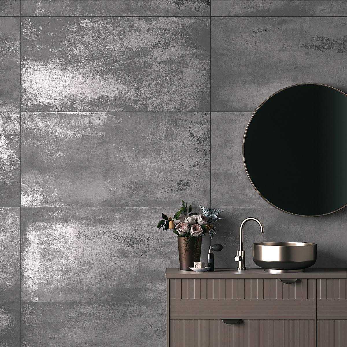 Ivy Hill Tile Flow Wave Glass Mosaic Wall Tile - Zenithce