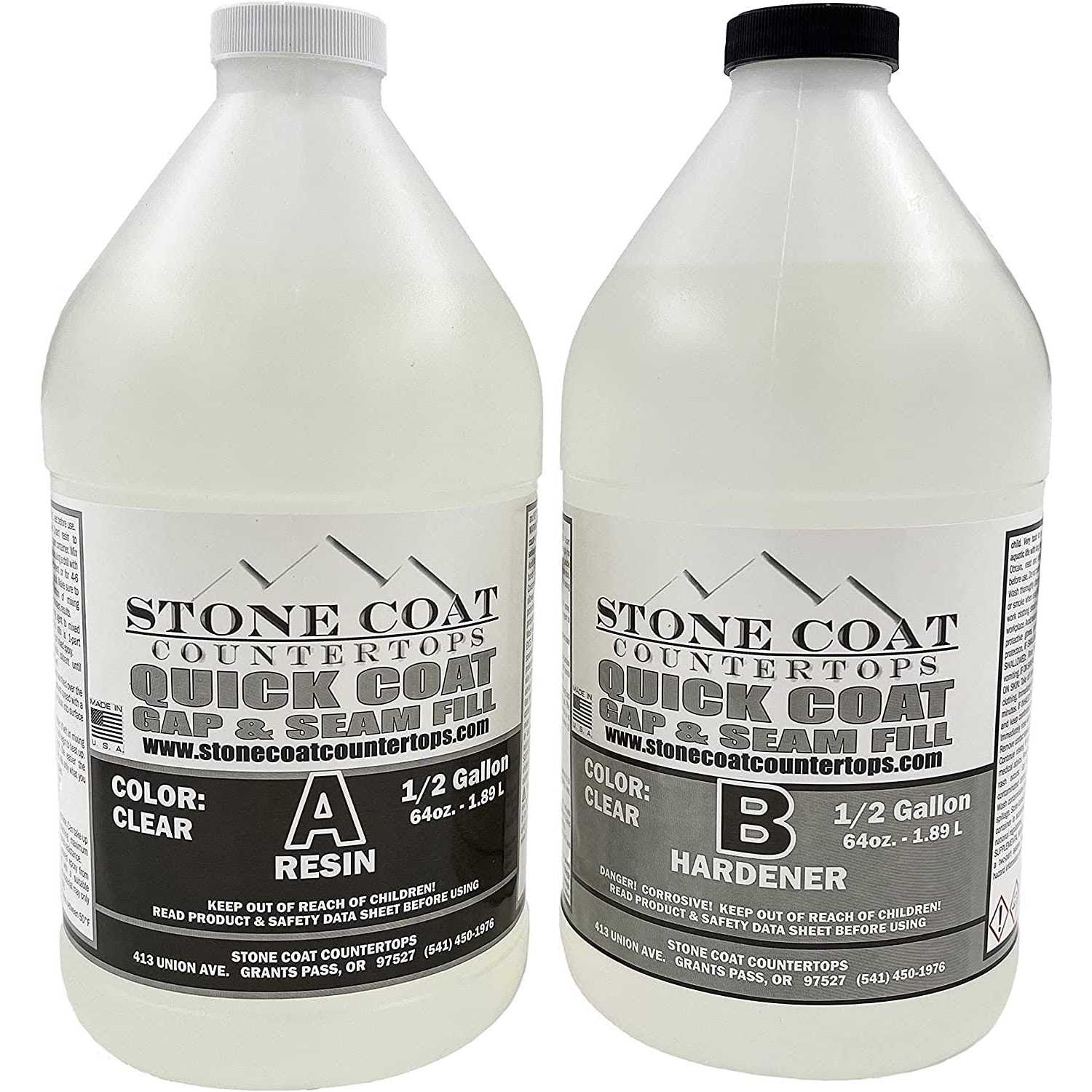 Epoxy Quick Coat Size 1 Gallon Kit | Stone Coat Countertops - Zenithce