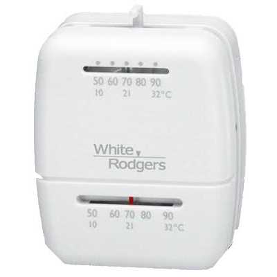 White-Rodgers Heat/Cool Thermostat 1C26-101 - Zenithce