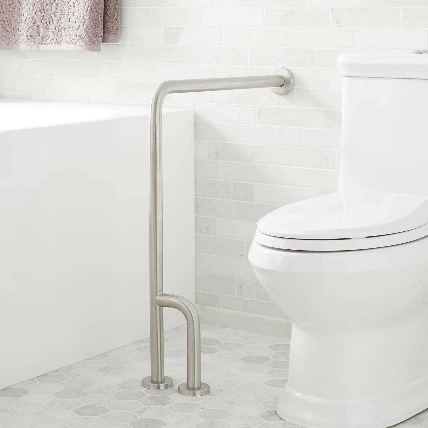 Pickens Wall-to-Floor 23 Grab Bar Signature Hardware - Zenithce