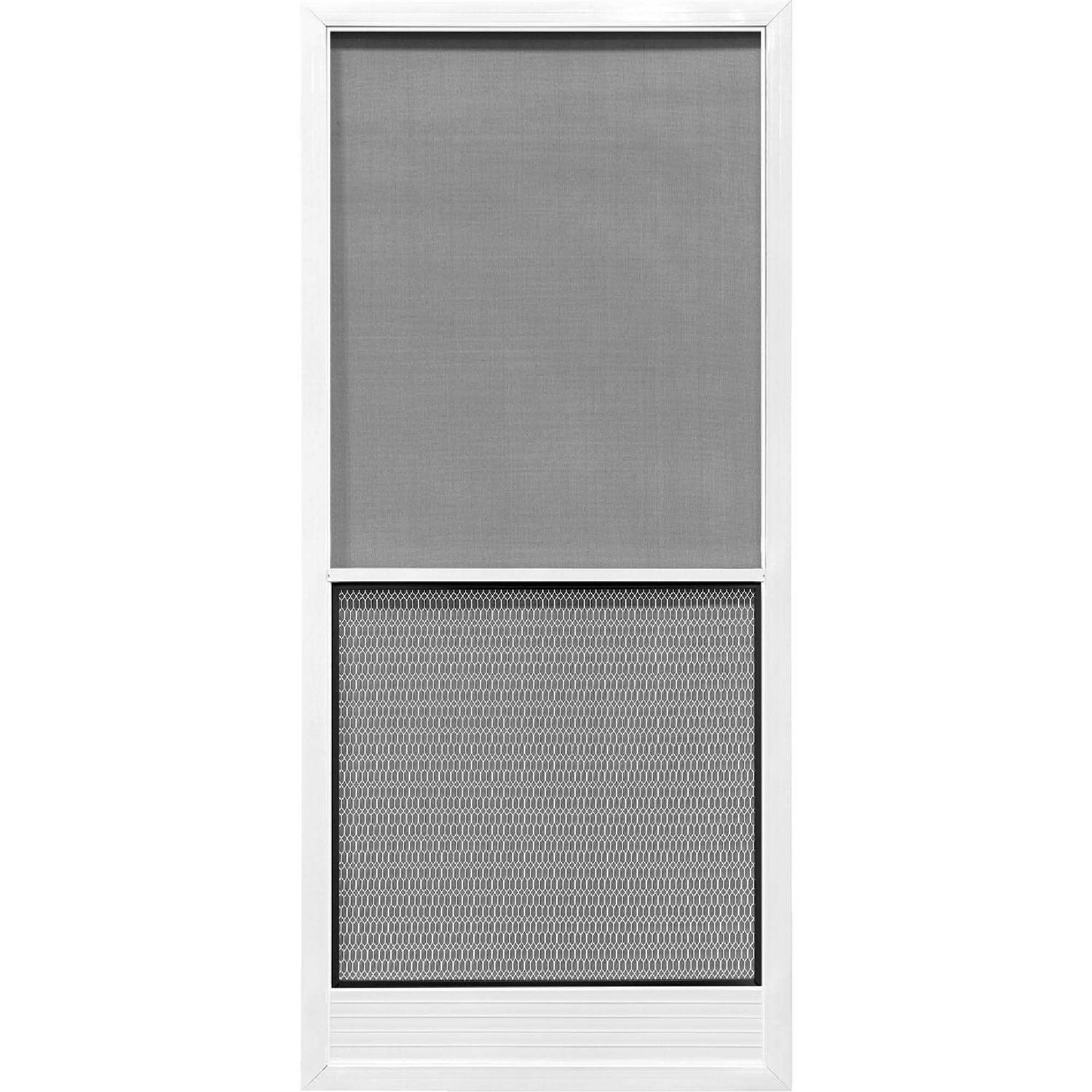 Precision Breezeway 30 in. White Steel Replacement Patio Door Screen - Zenithce