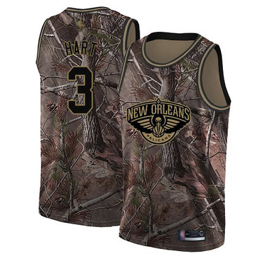 Pelicans #3 Josh Hart Camo Swingman Realtree Collection Jersey - Zenithce
