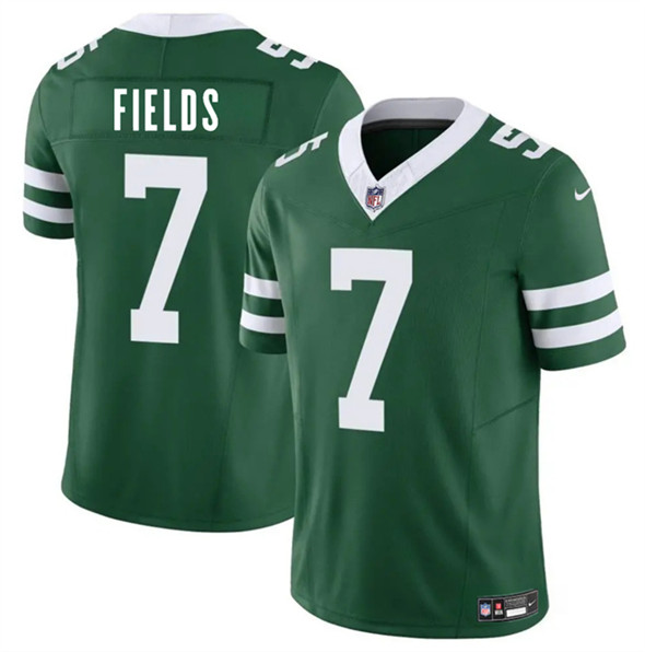 New York Jets #7 Justin Fields Green 2025 F.U.S.E. Vapor Untouchable Limited Stitched Jersey - Zenithce