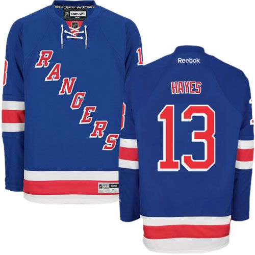 Rangers #13 Kevin Hayes Blue Stitched Jersey - Zenithce