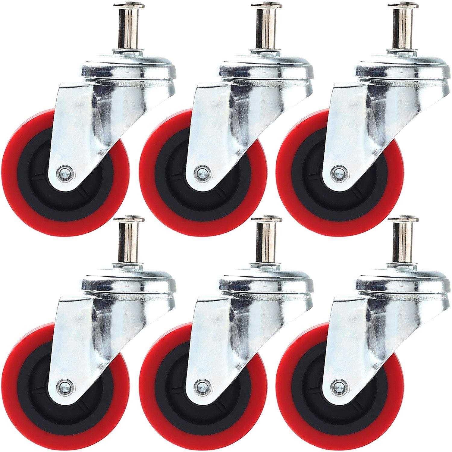 Online Best Service 12 Pack Caster Swivel Plate Wheels - Zenithce