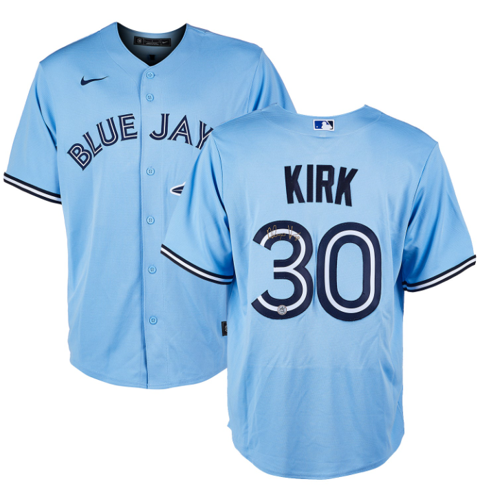 Toronto Blue Jays #30 Alejandro Kirk Light Blue Cool Base Stitched Jersey - Zenithce