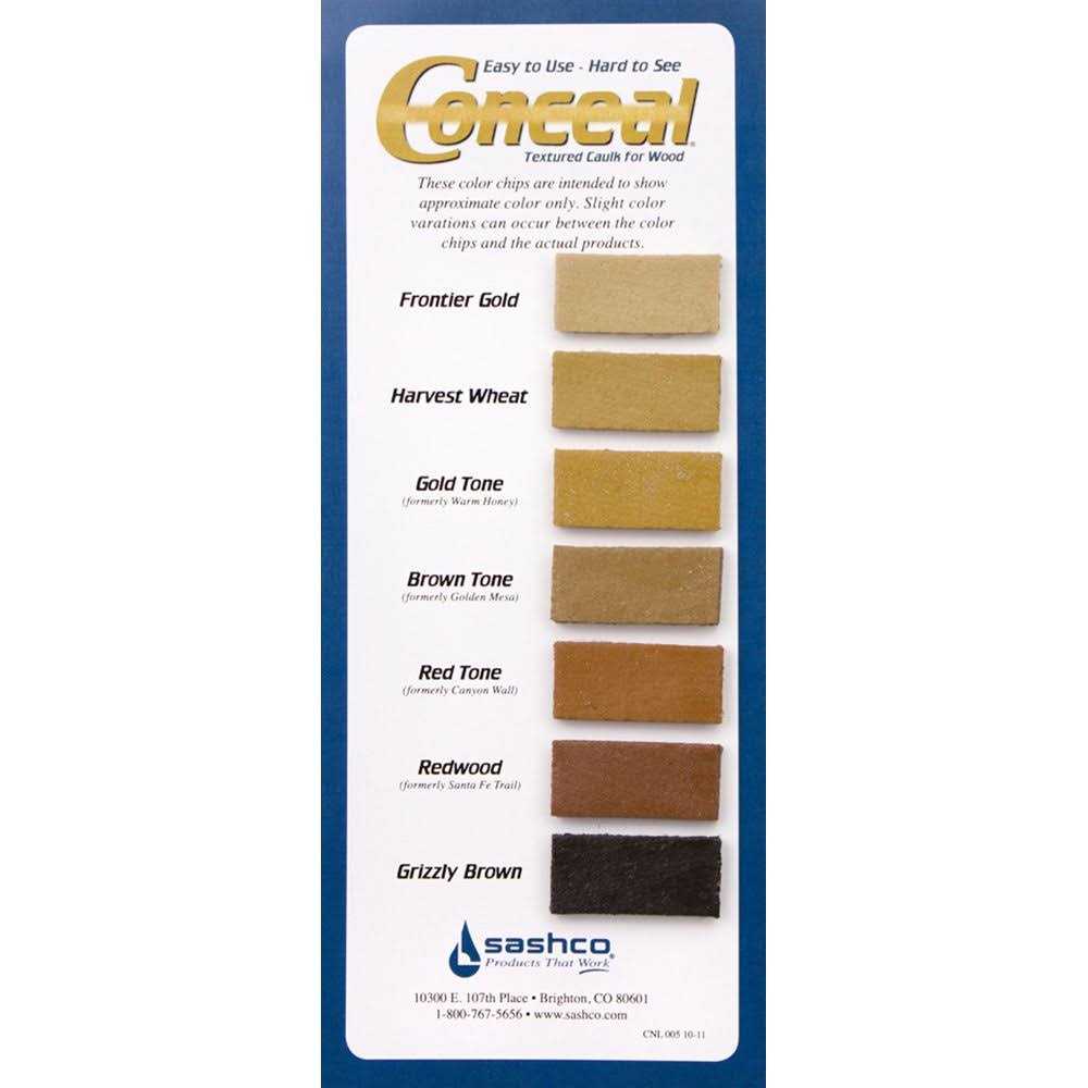 Sashco 10.5 oz Conceal Textured Caulk - Zenithce