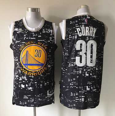 Golden State Warriors #30 Stephen Curry 2015 Urban Luminous Fashion Jersey - Zenithce