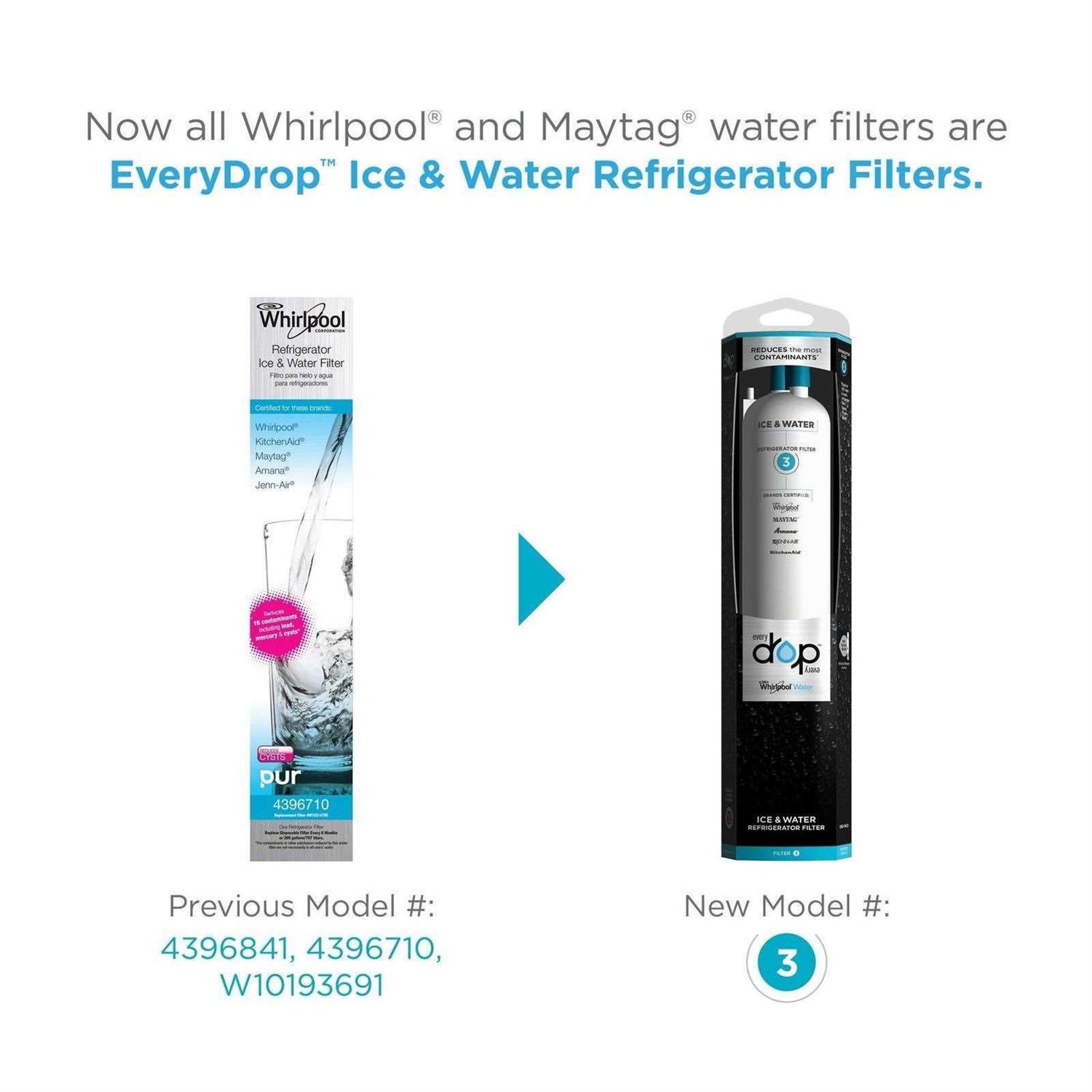 Whirlpool EDR1RXD1 EveryDrop Refrigerator Water Filter 1 - Zenithce