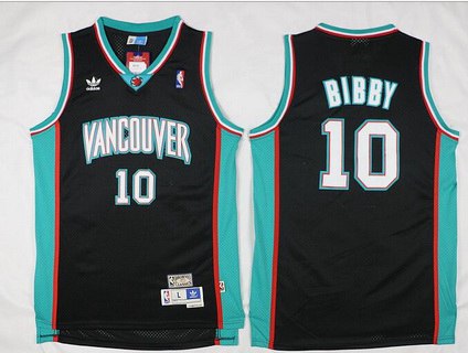 Memphis Grizzlies #10 Mike Bibby Black Hardwood Classics Soul Swingman Throwback Jersey - Zenithce